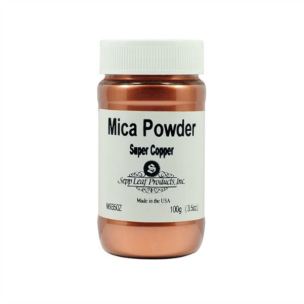 Super Copper Mica Powder 3.5 OZ. JAR (.)