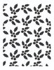 Simple Screens 2.0 - Holly Berry Powder or Enamel Simple Screen - Use as Powder Stencil or Silkscreen