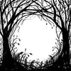 Enchanted Tree Enamel Fusing Decal - 1.3" x 1.3"