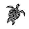 Simple Screen™ Pre-burned Artsy Turtle for Screen Printing  & Powder Printing