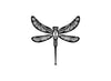 Simple Screens 2.0 - Ornate Dragonfly Simple Screen™ Ready to Use Stencil