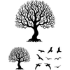 Simple Screen™  Pre-burned Tree & Bird Mega Set for Screen Printing & Powder Printing