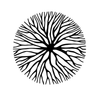 Simple Screen™  Pre-burned Earth Roots Bowl for Screen Printing & Powder Printing