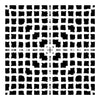 Powder or Airbrush Stencil- Mesh Blocks - 6x6 or 12x12 AVAILABLE
